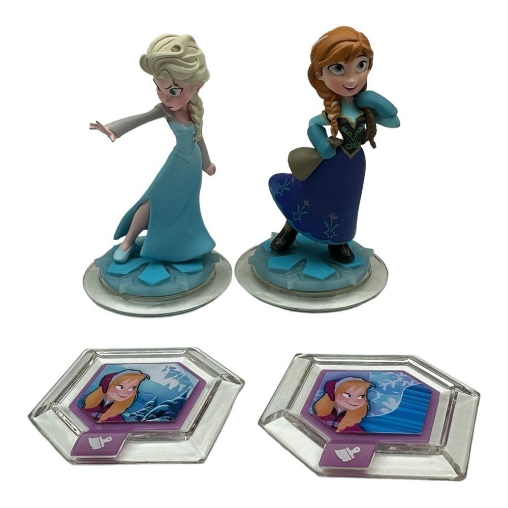 Disney Infinity Frozen Toy Box PlaySet Elsa Anna Figures